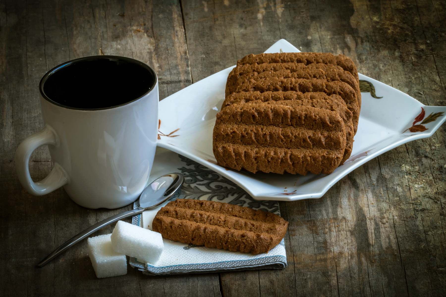 Snacks with speculoos