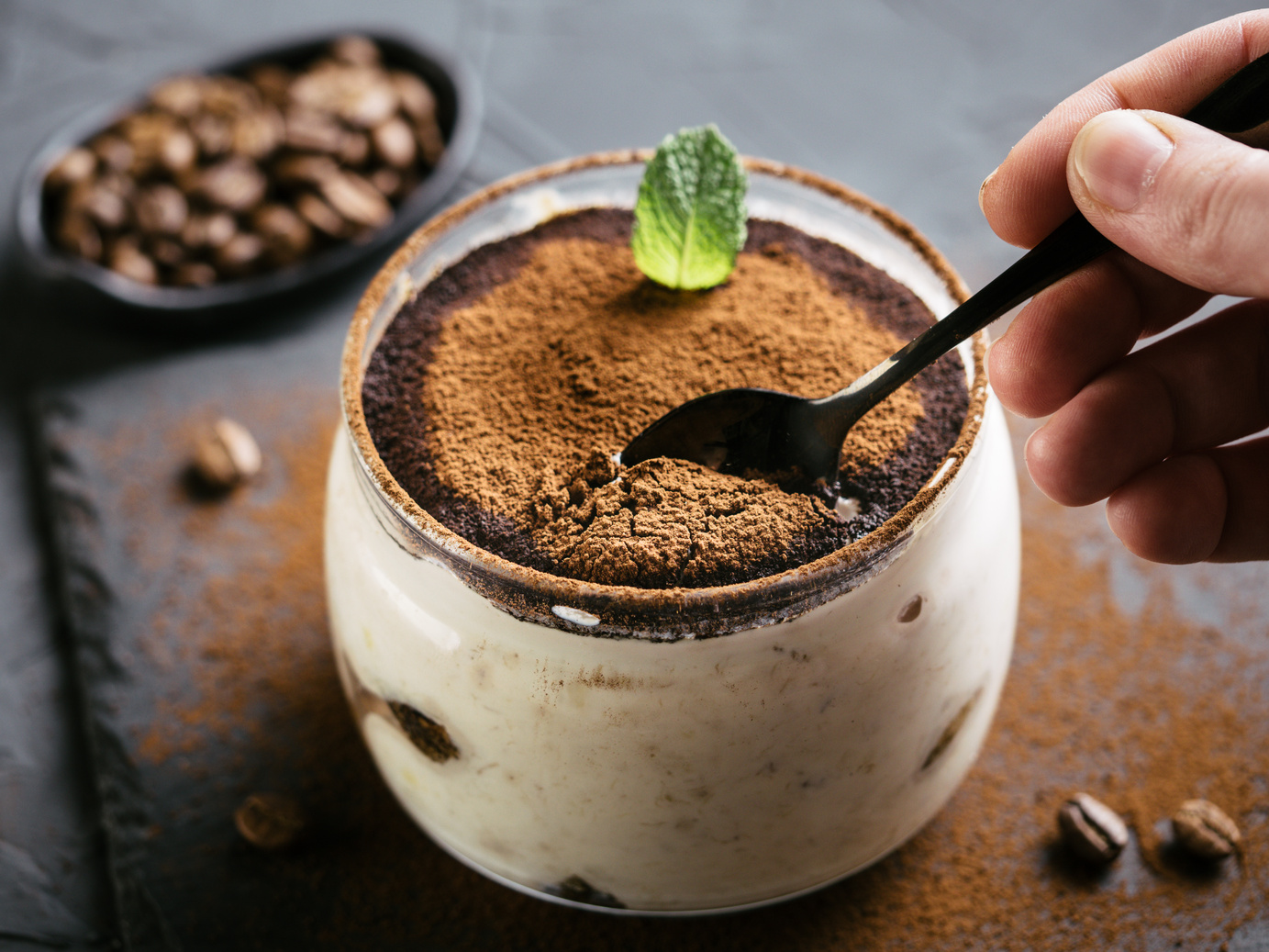 Tiramisu in Glass Cup